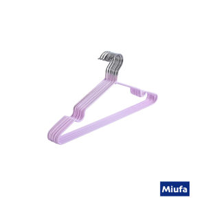 ไม้แขวนเสื้อผู้ใหญ่ ไม้แขวนเสื้อ ไม้แขวนเสื้อซิลิโคน ไม่หักแพ็คอย่างหนา ไม้แขวนเสื้อสแตนเลส ไม้แขวนผ้า (10ชิ้น)  สินค้าพร้อมส่ง