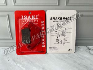 DISPAD PREMIUM ISAKI dispad Kampas rem cakram depan mio m3 / jupiter mx / supra 125 / satria fu 150 / fizr / vario cbs