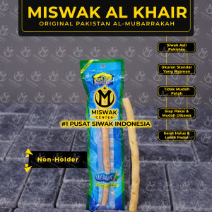 [MISWAK AL KHAIR - TANPA HOLDER] - SIWAK SUNNAH ROSUL - ORIGINAL SIWAK TARIM PAKISTAN