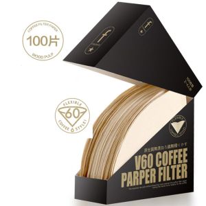 Giấy lọc cà phê V60 (100 Miếng có hộp đựng ) – Chiết xuất trọn vẹn hương vị nguyên bản