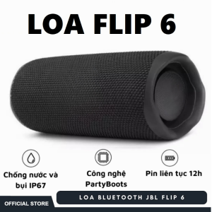 Loa Bluetooth FLIP 7 / FLIP 6 - Loa Nghe Nhạc Công Suất Lớn Chống Nước Chống Bụi IP67 Âm Bass Cực Mạnh Âm Thanh Chân Thực Sống Động
