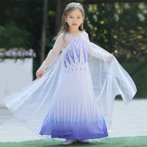 Frozen 2 White Dress Elsa Princess Dress