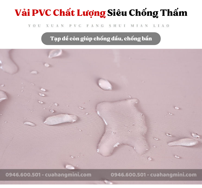 Tạp Dề Nấu Ăn Hình Chú Thỏ Hoa