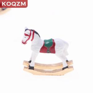 [COD] KOQZM KITCHEN 1 Piece 1 12 Dollhouse Miniature Trojans Model Toy Doll House Mini Christmas Decoration DIY Accessories Bedroom Scene Prop