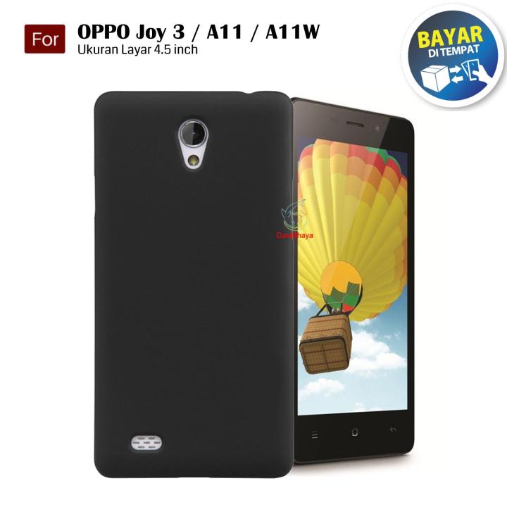MidNight Oppo Joy A11 A11W A11S Slim Case Black Matte - Main Image