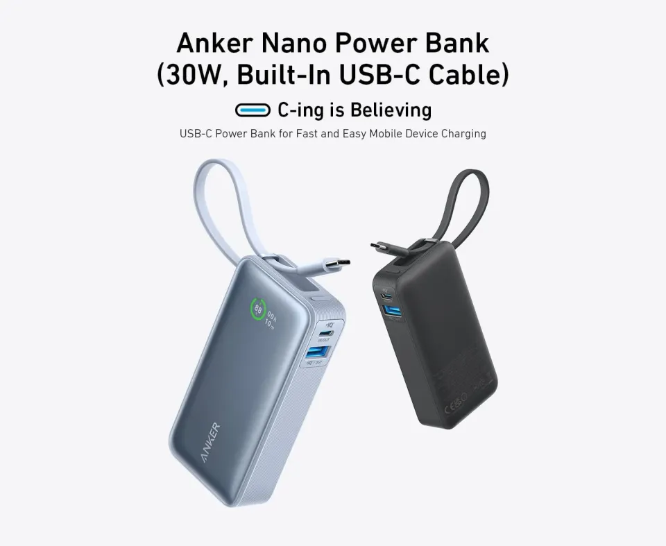 Anker Powerbank Fast Charging Nano Power Bank Powercore Powerbank