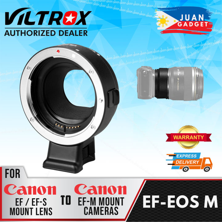 Viltrox EFEOS M Lens Mount Auto Focus Adapter for Canon EF, EFS DSLR