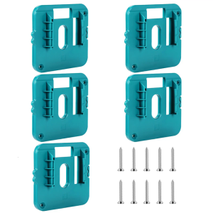 Pack of 5 Base Brackets Fixing Efficient Organization Suitable for Power Tool Various Model with Screws Included
