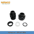 Măng Sông 25 Ren Ngoài 20 - 25 - 32 (ren 1/2" - 3/4" - 1") HATHACO Nối Ống HDPE. 