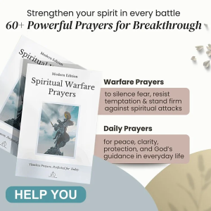 Gods Spirit Prayers Fighting Books Spiritual Warfare Prayers Modern Edition