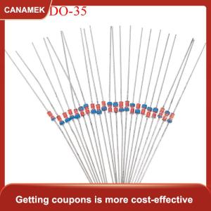 【CANAMEK 】 20Pcs 1N34A DO-35 germanium detector diode AM FM crystal radio TV