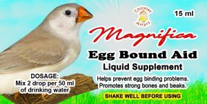 Magnifica Egg Bound Aid Liquid Supplement for Birds and Pigeons 15ml