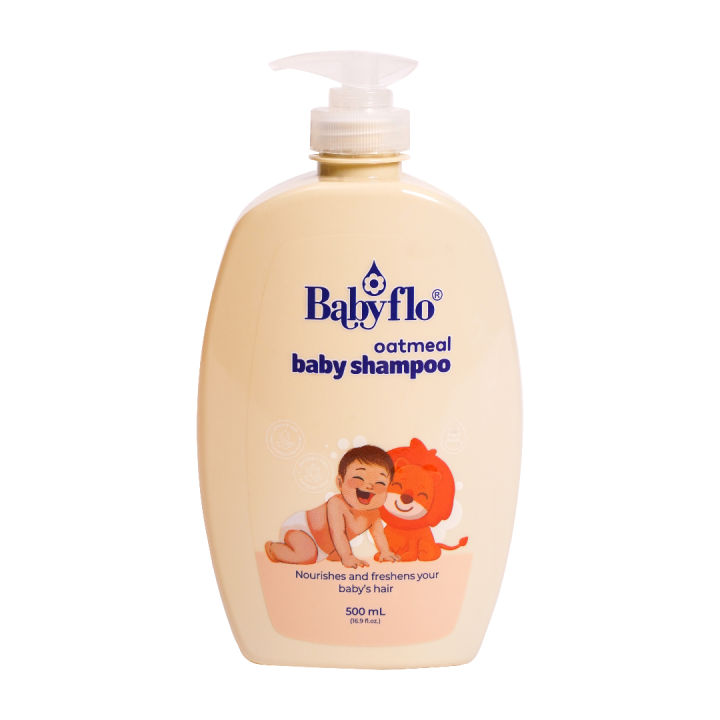 Babyflo Oatmeal Baby Shampoo 500mL