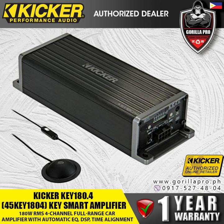 KICKER KEY180.4 DSPアンプ 【公式通販】