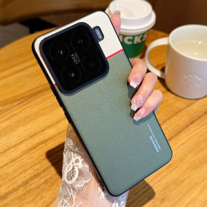 ใช้งานได้สำหรับ Xiaomi 15 ProXiaomi15 ProXiaomi 15S Pro เคสมือถือโทรศัพท์มือถือXiaomi14 Pro ผสมสีคู่ฝาครอบเคสป้องกันลายนิ้วมือกรอบโลหะแฟชั่นทั้งหมดรวมเคสกันกระแทก