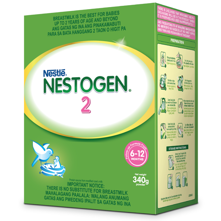 NESTOGEN Two Milk Formula 6-12 Months 340g