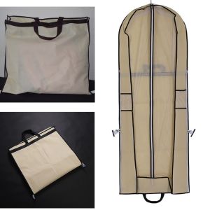 180cm cover gaun pengantin cover baju sarung gaun pesta dress wedding cover Gaun Penutup Debu Gaun Pengantin Lipat Serbaguna