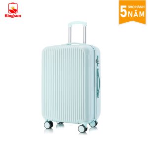 Vali kéo du lịch KINGSUN KS155/T01Nhựa ABS+PC cao cấp Size 20/24 Bảo Hành 5 Năm