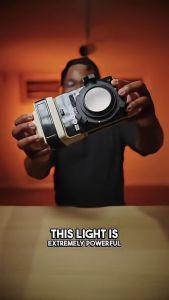 ZHIYUN Molus X200 Bi X200 RGB Color Master Portable Light Bowen Mount