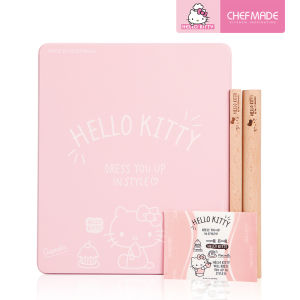 CHEFMADE Hello Kitty 4PCS/SET Home Baking Mould Set Nougat Biscuit Cookie Cake Non-Stick Baking Tray Rolling Pins KT7017