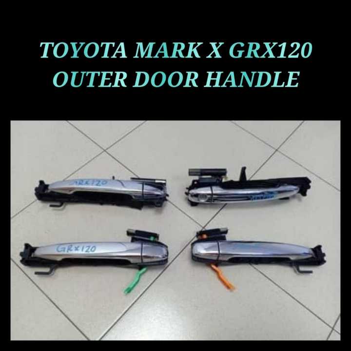🇯🇵🇯🇵 Outer Door Handle / Pintu Handle Luar Toyota Mark X GRX120 2004 ...