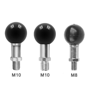 Motorcycle Handlebar Mount Rearview Mirror Ball Head Clamp Mount Base Aluminum Phone Holder M8 M10 Bolt Screw Accessory