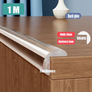 KOZI 1M 2M Baby Kids Safety Edge Protector Table Corner Guard Cushion Protector Corner Guard Soft Strip Bumper COD