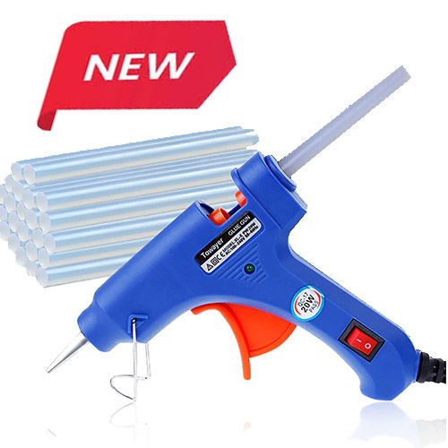 GLUE GUN Mini Glue Gun with ON/OFF Switch Electric Heat Temperature