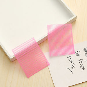 แก้ไขชิ้นผม สติกเกอร์ติดผม อุปกรณ์เสริม เครื่องประดับผม ห่อ 1 ชิ้น แผ่นติดไรผม แผ่นติดผม ตีนตุ๊กแก แผ่นเก็บไรผม แต่งหน้า