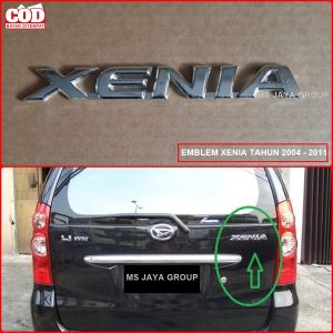 Emblem Tulisan XENIA Belakang Tahun 2004 2011 Bahan Timbul Tebal Bukan Stiker Biasa OK