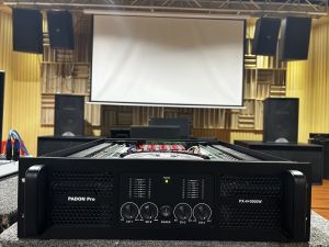 PADON Pro PX-4x3000W Professional Power Amplifier 4 Channel H Class Rack Mount Audio