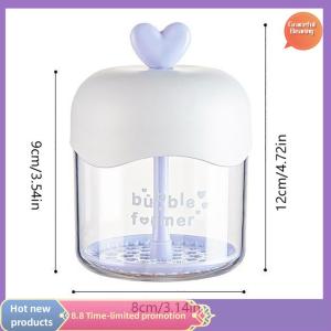 Graceful Portable Face Cleanser Shower Bath Shampoo Gel Foam Maker Bubble Press Foamer Device Cleansing Foaming Cup Make Up Removal Tool