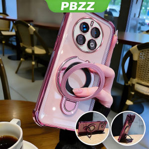 Case For Realme 12 Pro Plus 5G 12 Pro 5G 12 Plus 5G Phone Casing Softcase Shockproof Cover New Design Aesthetic Airbag Transparent Cute Pink With Holder For Girls