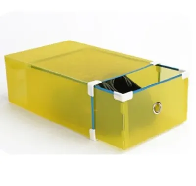 【Fans Tone】 1pc Shoe Organizer Stackable Plastic Shoe Storage Box Sneaker Box for Men Women Shoe Shoe Container