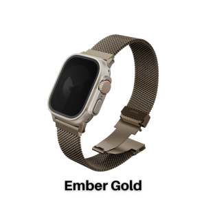 UNIQ Dante Pro Mesh 304 Stainless Steel Self-Adjustable Watch Strap For Apple Watch 49/46/45/44mm & 42/41/40mm