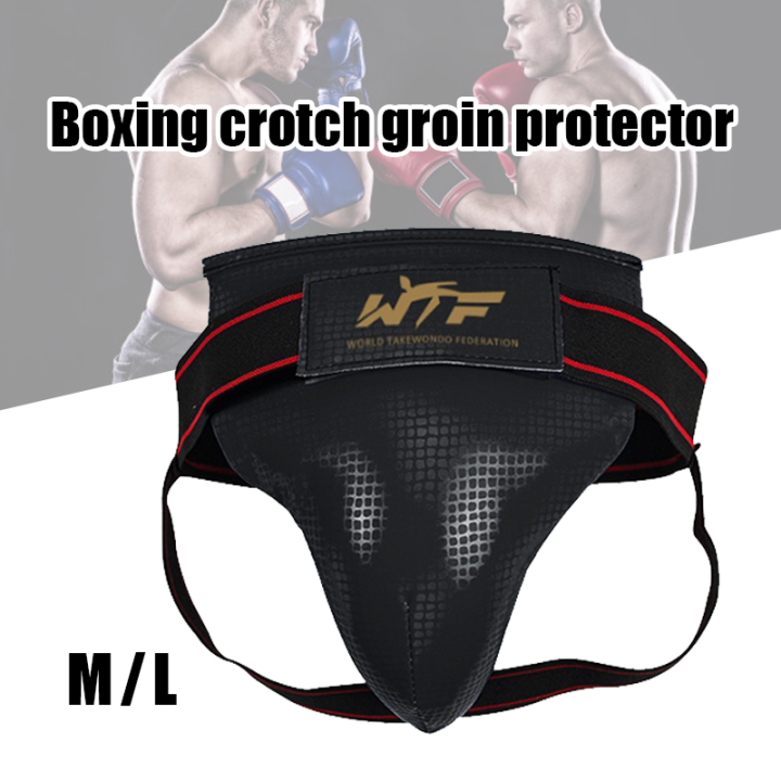 S /M Boxing Crotch Groin Protector Men Abdominal And Groin Protector