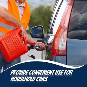 ABS Fuel Filler Hose With Quick Release Switches Fuel Jugs Hose For Motorcycles Go Karts Racing 3/5/5.5 Gallon