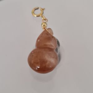 Multi Colors Sunstone Gourd Charm