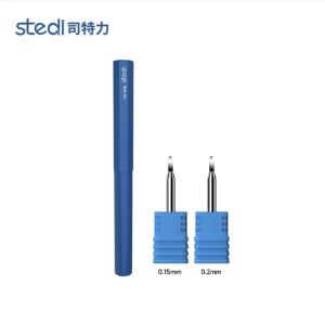 Stedi 0.125~0.30mm Tungsten Steel Precision Eagle-Beak Hook Knife Smooth Scribing Edges for Gundam 3D Military Model Trimming Scribing Carving Hand Tool