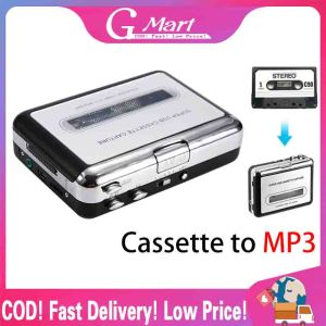 Cassette to MP3 Converter Capture USB Cassette Player Audio Music Player Old Tapes Transfer to Digital Format via PC Cassette-MP3-Converter