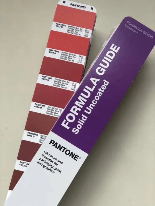 New version of PANTONE International Standard Color Card U color card ...
