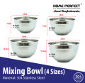 HOME PERFECT 8-14 Inch Stainless Steel Cream Mixer Egg Beater,Dolgano Egg Whisk,Pemukul Telur, ES-8, ES-10, ES-12, ES-14. 