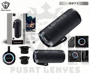 S871 - Speaker LENYES S-871 60W Wireless Speaker Bluetooth 5.3 Portable RGB Light TWS Waterproof IPX6