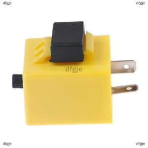 [COD] dfgje 12V 2 Pin có thể điều chỉnh tần số LED flasher Relay bật tín hiệu blinker chỉ số