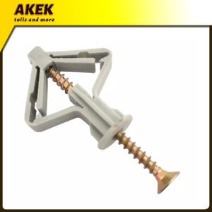 【spot】50pcs Self Drilling Hardware Professional With Screws Expansion High Strength Wall Manual Tool Home Metal Pierced Drywall Anchor Kit