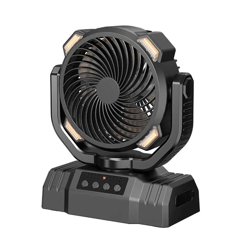 40000mAh Battery Operated Fan,Portable Camping Fan With LED