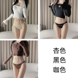 2025 ชุดชั้นในเซ็กซี่ใหม่จาก Xiaozuan Ice Silk สำหรับผู้หญิง เอวต่ำ เย็น โปร่งบาง กางเกงในสามเหลี่ยม ระบายอากาศได้ดี