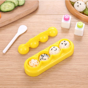 【LocaL Shipping】Vogvigo Rice Ball Mold Cartoon Mini Baby Rice Ball Maker Sushi Bento Tool DIY Crafts