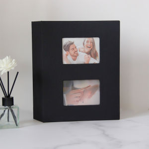 200 pockets  4R album 4X6 family photo album cloth cotton and linen window design Fabric material