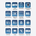 Handheld Digital Oscilloscope Multimeter + Function Signal Generator 2023 Latest 3IN1 Dual Channel 10MHZ*2 50MS/s. 